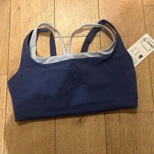 Athleta blue and Light blue Sports Bra